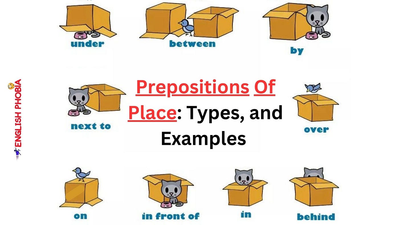 Prepositions with make. Pictures to describe prepositions of place town.