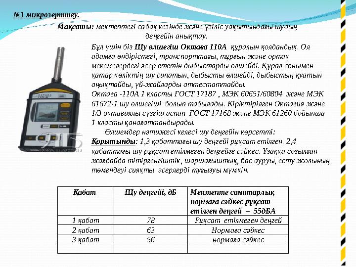 1.2. Шу және оның адам организміне әсері Ғылыми еңбектердің авторларының айтуынша біздің дыбыс тербелістерін қабылда