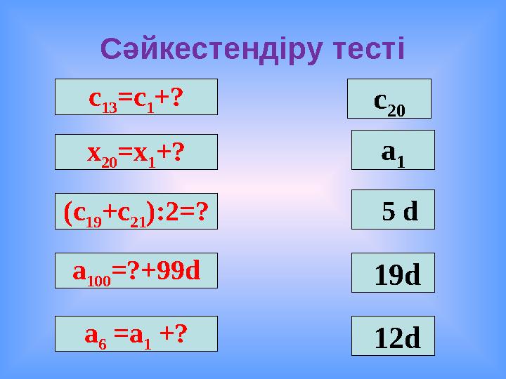 Сәйкестендіру тесті