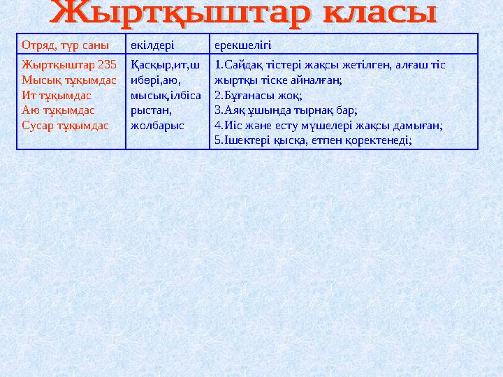 6 аяқ 2 қарын 2 мысық 4 құлақ