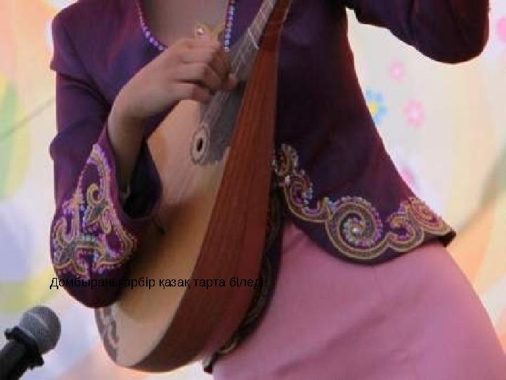 Домбыраны әрбір қазақ тарта біледі.