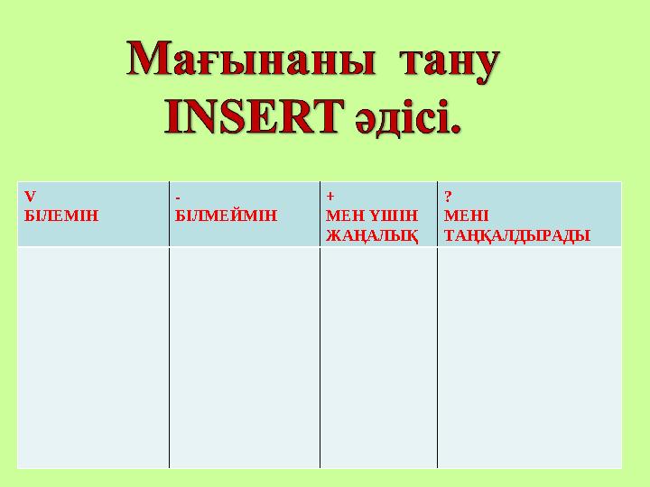 V БІЛЕМІН - БІЛМЕЙМІН + МЕН ҮШІН ЖАҢАЛЫҚ ? МЕНІ ТАҢҚАЛДЫРАДЫ