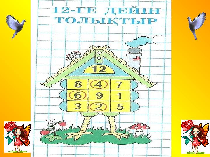 Тест тапсырмасы: