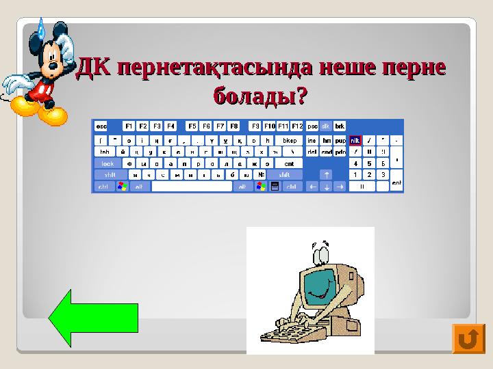 ДК пернетақтасында неше перне ДК пернетақтасында неше перне болады?болады?