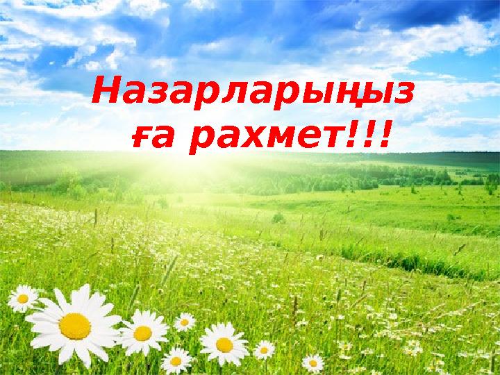 Назарларыңыз ға рахмет!!!