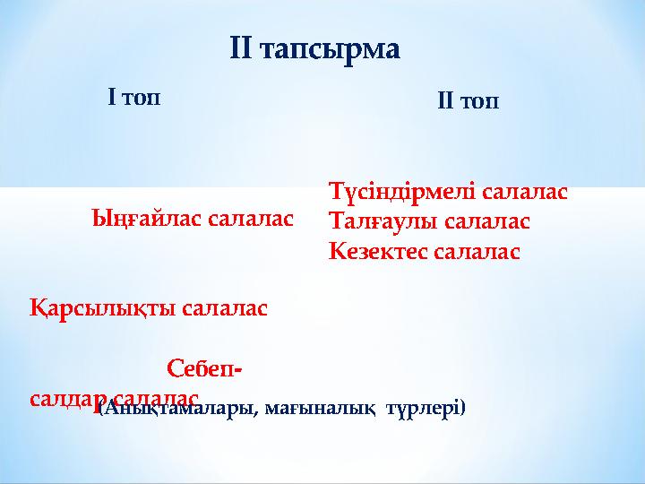 І топ Ыңғайлас с