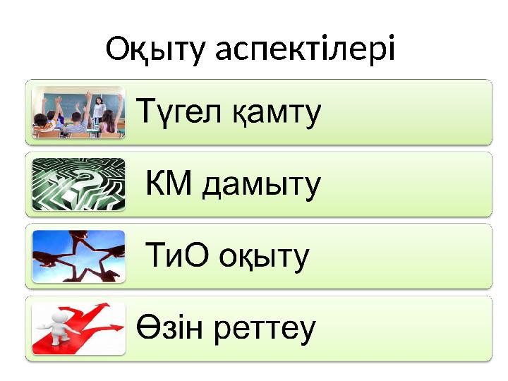 Оқыту аспектілері