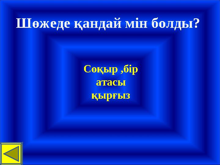 Шөжеде қандай мін болды? Соқыр ,бір атасы қырғыз