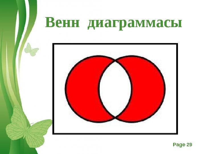 Free Powerpoint Templates Page 29 Венн диаграммасы
