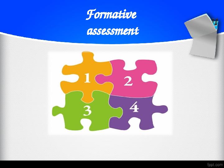 Formative assessment