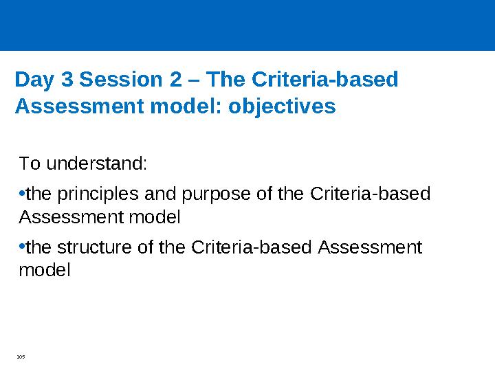 Day 1 Overview • Session 1 Introduction to the training • Session 2 The updated curriculum • Session 3 Structure of subject pro