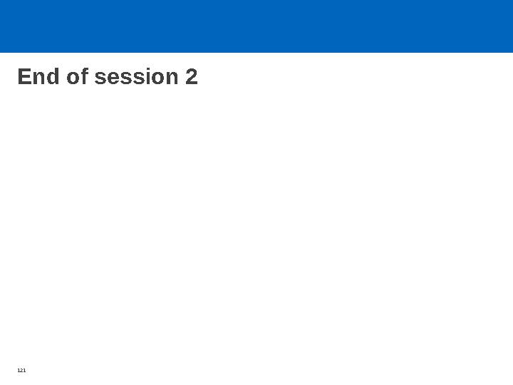 Day 1 Session 3 – Structure of subject programme and course plans: session overview • Analysis of subject programme and cours