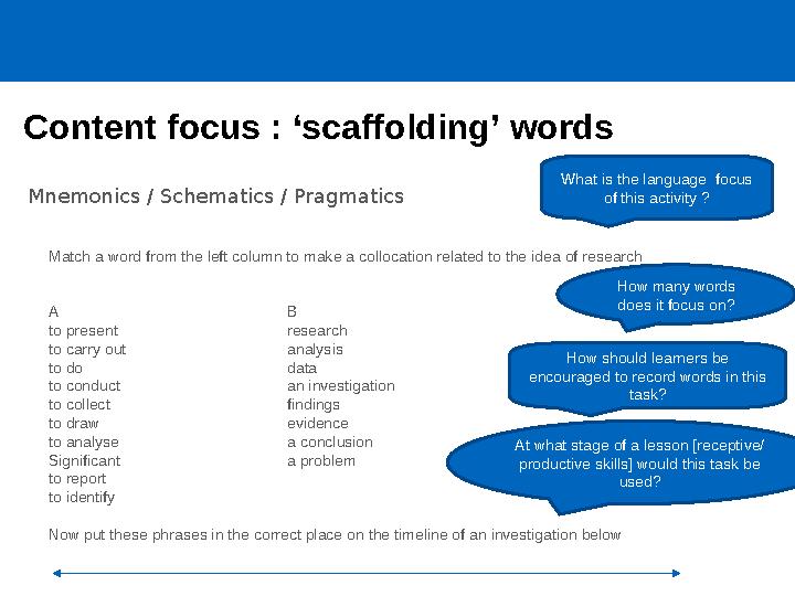 Criteria-based Assessment • An assessment which is measured against common, defined criteria • Common so all learners are judge