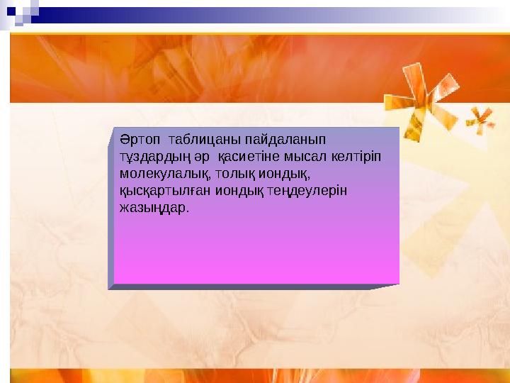 4-топ: Озон дегеніміз не?(хим фор) Табиғатта қалай түзіледі? Лабораторияда қалай алынады?Реакция теңдеуін жазыңдар.Әртоп та