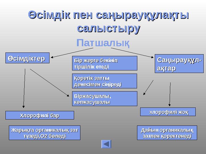 Өсімдік пен саңырауқұлақты Өсімдік пен саңырауқұлақты салыстырусалыстыру Патшалық ӨсімдіктерӨсімдіктер Саңырауқұл-Саңырауқұл- а