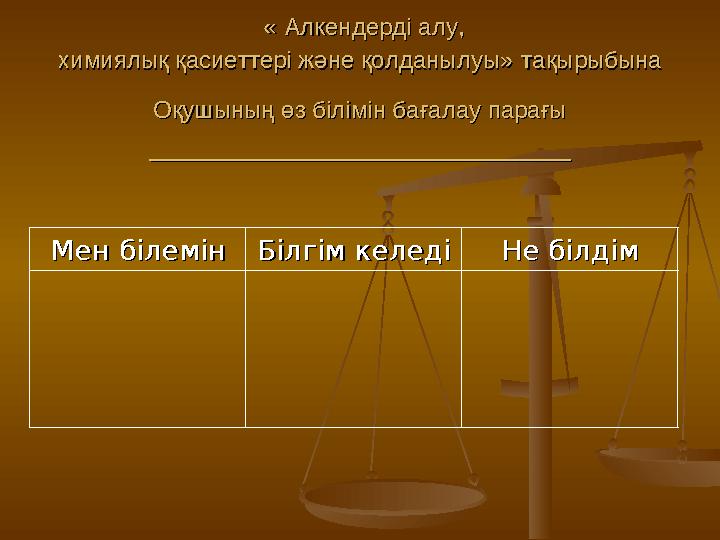 «« Алкендерді алу,Алкендерді алу, химиялық қасиеттері және қолданылуы»химиялық қасиеттері және қолданылуы» тақырыбыната