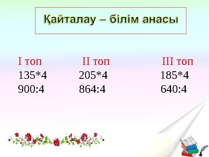 І топ ІІ топ ІІІ топ 135*4 205*4 185*4 900:4 864:4