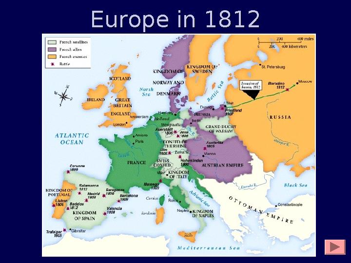 Europe in 1812Europe in 1812