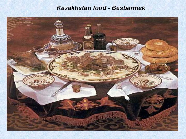 Kazakhstan food - Besbarmak