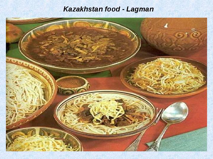 Kazakhstan food - Lagman