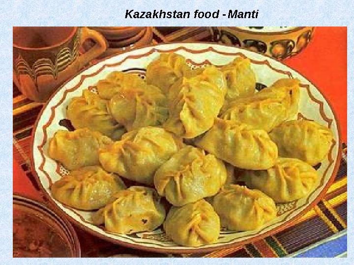 Kazakhstan food - Manti