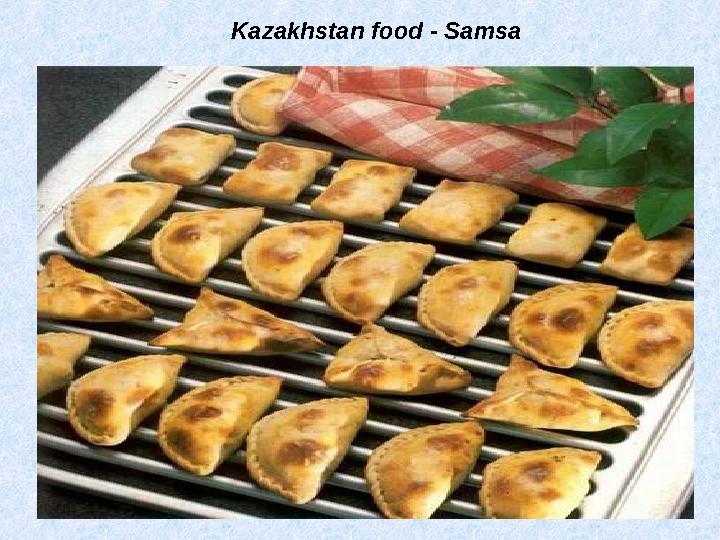 Kazakhstan food - Samsa