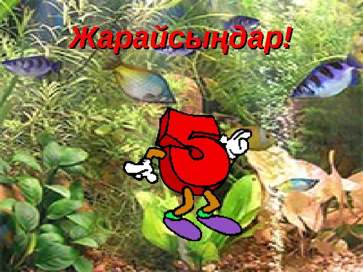Жарайсыңдар!Жарайсыңдар!