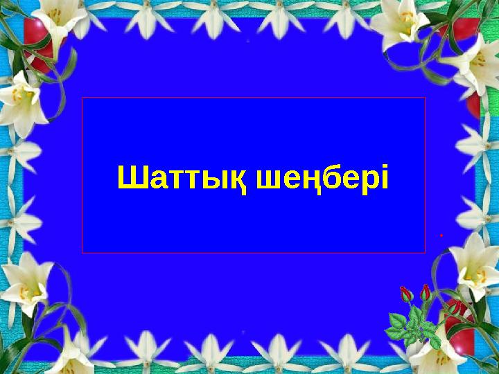 Шаттық шеңбері