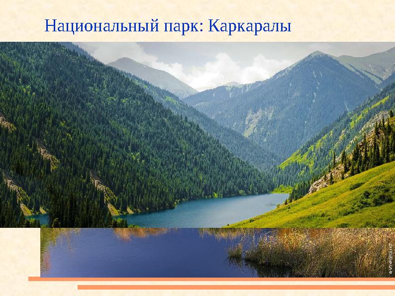 Национальный парк: Каркаралы