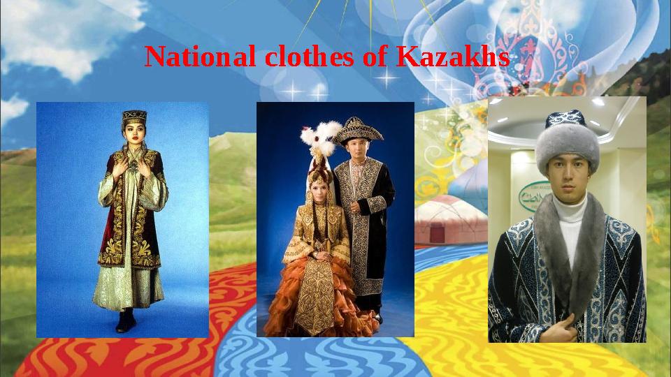 National clothes of Kazakhs