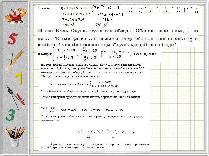        14 9 11 4 1 2 9 7 х х х х  І топ . ( -14 ; -2 )