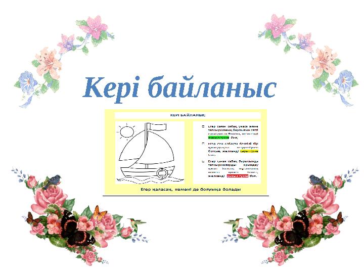 Кері байланыс
