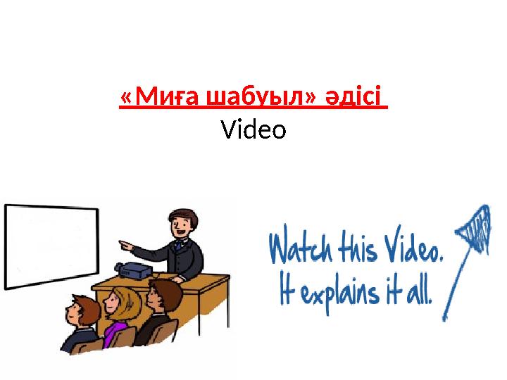 «Миға шабуыл» әдісі Video