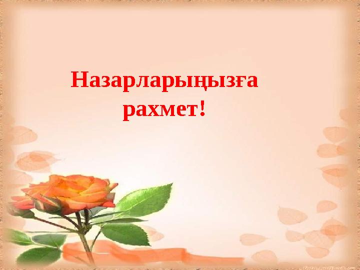 Назарларыңызға рахмет!