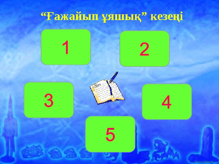 Ашық сабақтар “Ғажайып ұяшық” кезеңі