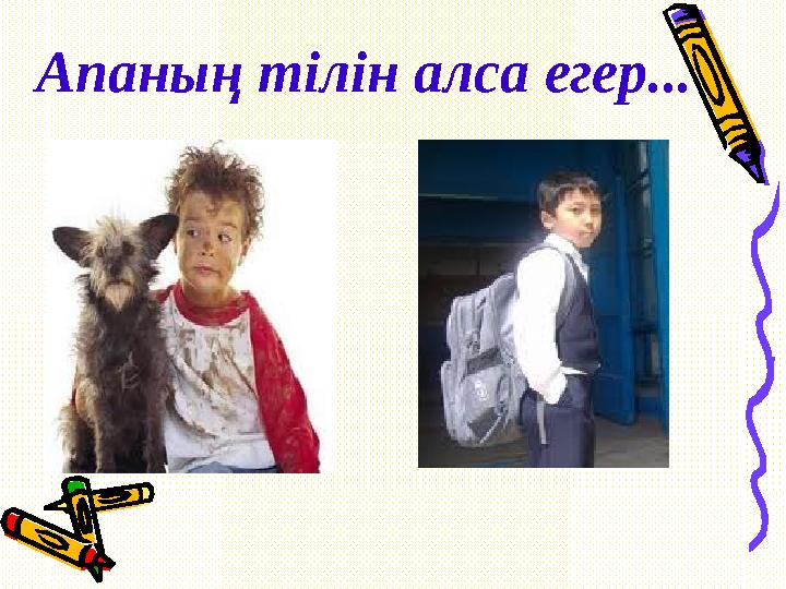 Апаның тілін алса егер...