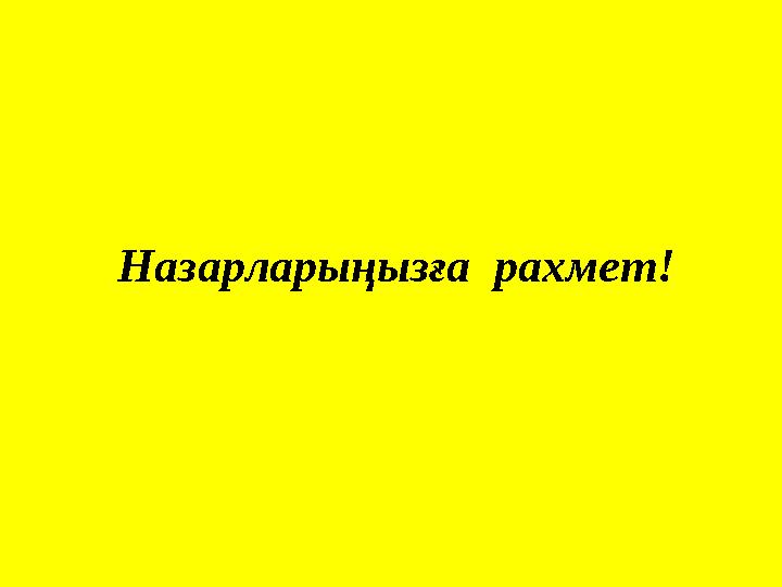 Назарларыңызға рахмет!