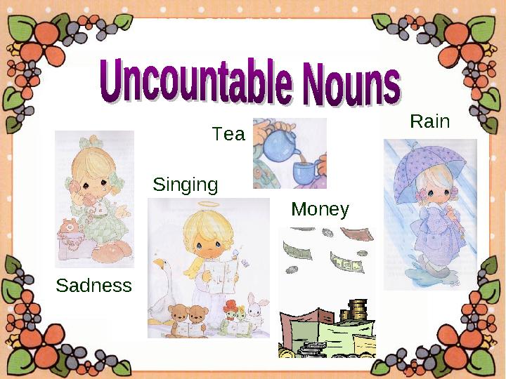Sadness Singing Rain Tea Money