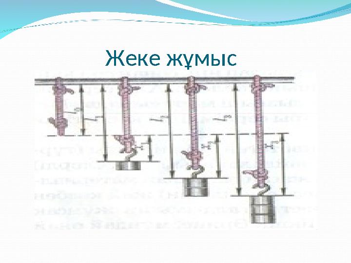 Жеке жұмыс