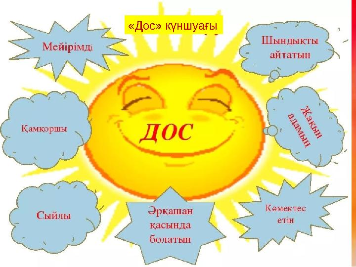 «Дос» күншуағы