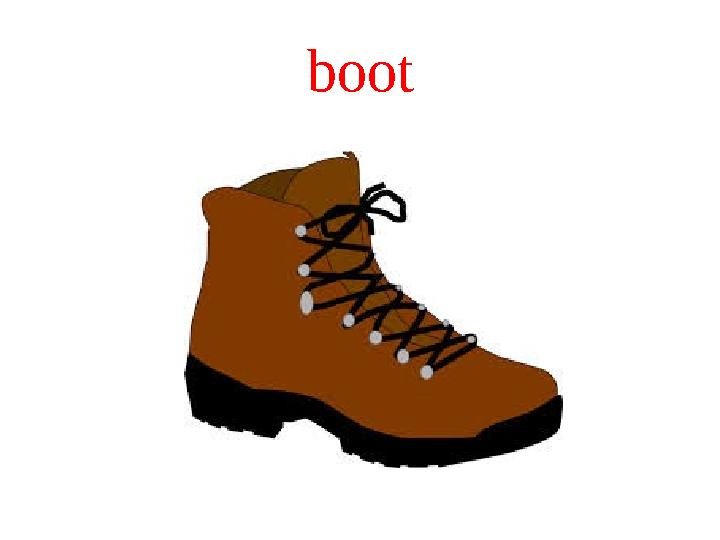 boot