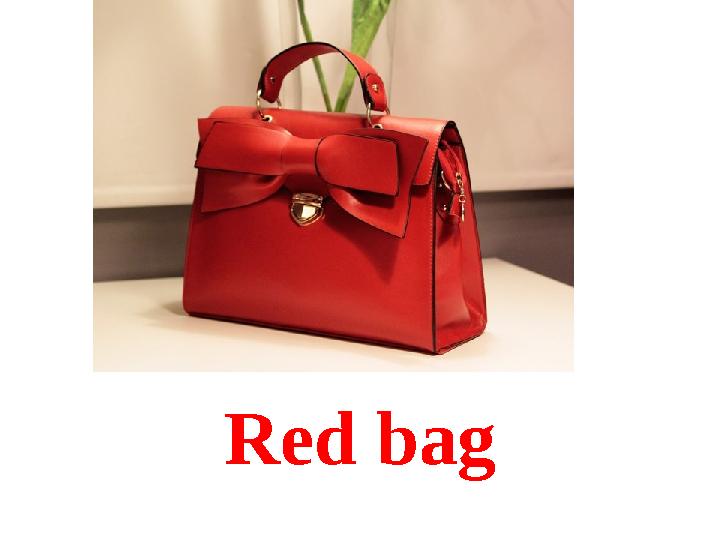 Red bag