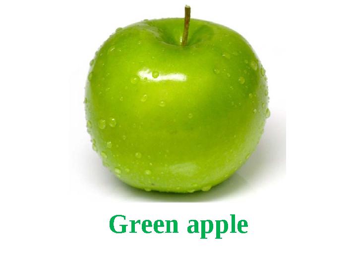 Green apple