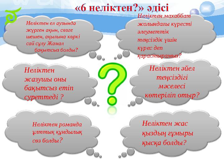 Неліктен ел аузында жүрген ақын, сөзге шешен, ақылына көркі сай сұлу Жамал бақытсыз болды? Неліктен жаз