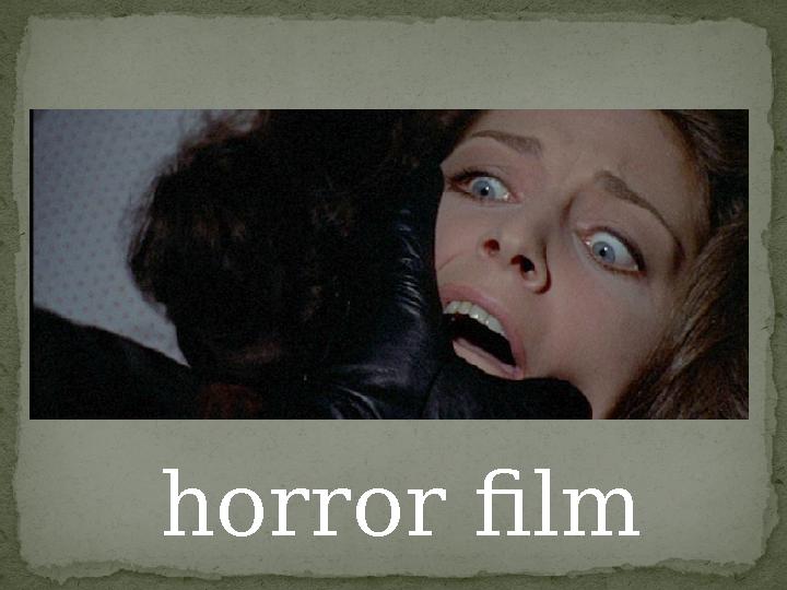 horror film