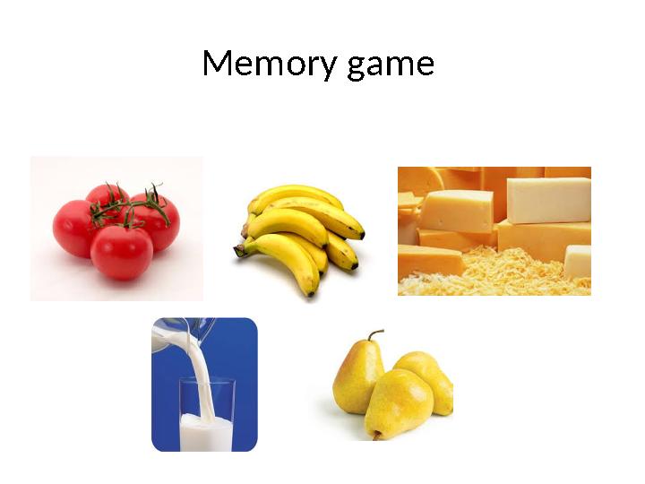 Memory game