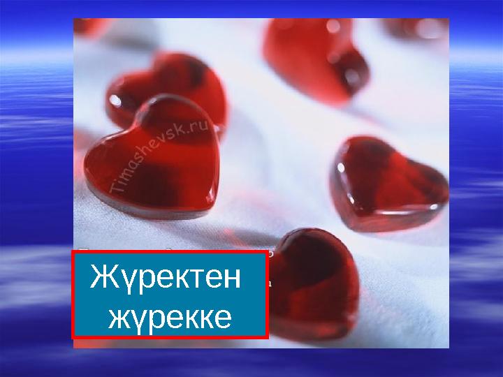 Жүректен жүрекке