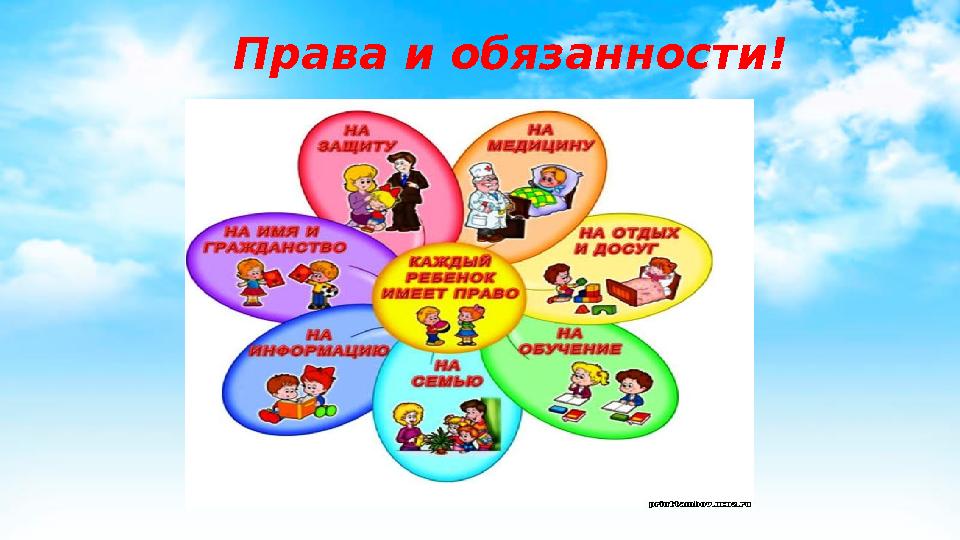 Права и обязанности!