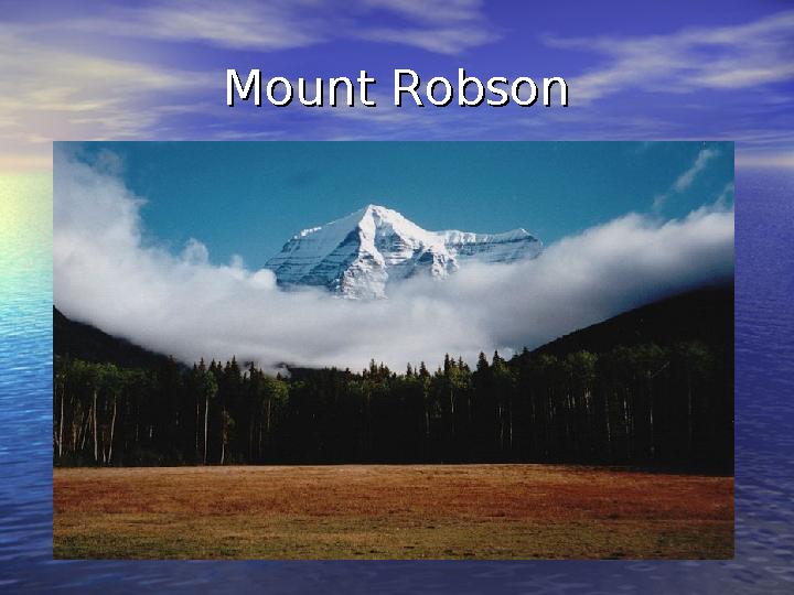 Mount RobsonMount Robson