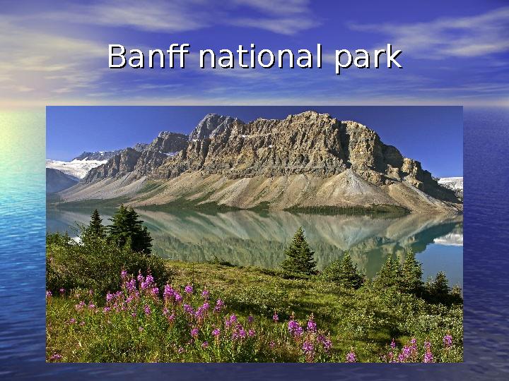 Banff national parkBanff national park